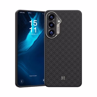 Benks Magnetic Armor Pro Armor Grid Kevlar Dėklas Metal Frame 600D (H048) for Samsung Galaxy S26 juodas