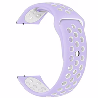 Beline Dirželis Watch 22mm Sport Silicone violetinis/baltas