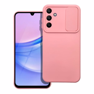 Dėklas telefonui SLIDE SAMSUNG A15 5G / A15 4G – šviesiai rožinis