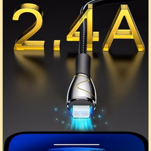 USB laidas Joyroom Mermaid Series juodas Type-C 120cm (iki 5A)