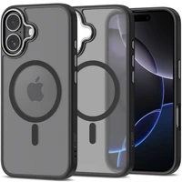 Tech-Protect MagEdge Magnetinis dėklas telefonui iPhone 17 - matinė juoda