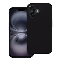 SILIKONINIS dėklas telefonui IPHONE 16 juodas
