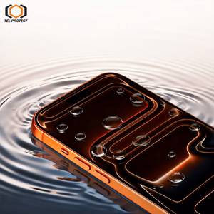 Tel Protect Dust-Free Easy Fit Full Glue 6D grūdintas stiklas skirtas Samsung Galaxy S26 Ultra juodas (su piršto atspaudo atrakinimu) - 2 vnt.