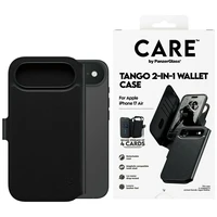 CARE by PanzerGlass Funkcinis Tango 2in1 Piniginės dėklas Magnetinis iPhone Air - Juodas