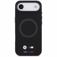 BMW M Silicon Logo MagSafe Dėklas for iPhone Air - juodas