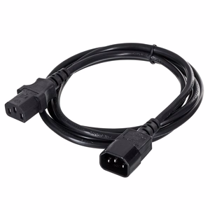 Gembird PC-189-VDE maitinimo laidas juodas 1.8 m C14 jungtis