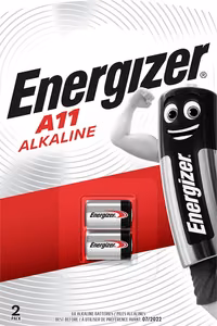 Energizer specialty E 11A 9V batteries, 2 pieces