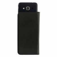 Universali BOOK MAGNET dėklas telefonui 4,7 colio juodas