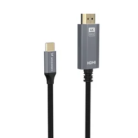 Wozinsky WCCH-01 USB-C - HDMI 4K 60Hz kabelis 1.8 m - juodas