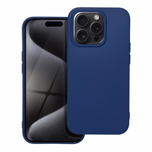 Чехол для iPhone 15 PRO Soft тёмно-синий