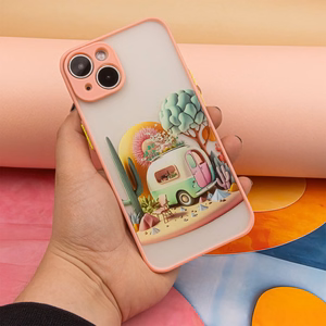 Ultra Trendy dėklas telefonui iPhone 14 6,1" Travel rožinė