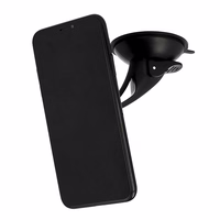 Automobilinis laikiklis - TXR - MAGNETINIS / 2 tvirtinimai: ant stiklo ir oro angos / su pilku rėmu