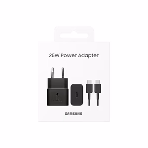 Samsung EP-T2510 Išmanusis telefonas Juoda AC, USB Spartusis įkrovimas Vidaus