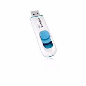 USB atmintinė USB2 32GB balta/mėlyna A-Data C008
