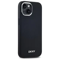 DKNY Paprastas logotipas Magnetinis dėklas telefonui iPhone 14 - juodas