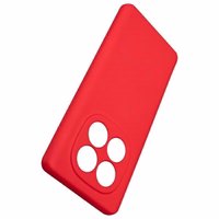 Beline silikoninis dėklas skirtas Xiaomi Redmi Note 14 Pro 5G raudonas