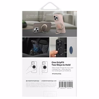 Uniq Gripfit 360 magnetinis laikiklis ir atrama - juodas / vidurnakčio juodas