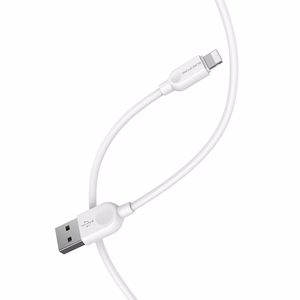 Kabelis BX14 LinkJet - USB į Lightning - 2,4A - 2 metrai baltas