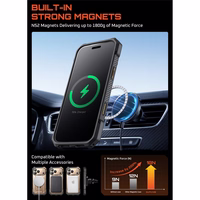 Supcase UB Grip Mag Magnetinis dėklas telefonui iPhone 17 Pro - auksinis