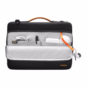 TOMTOC Defender-A40 nešiojamo kompiuterio krepšys per petį 16" (juodas)