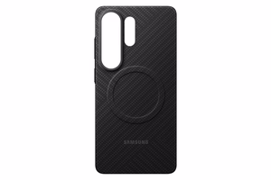 Samsung Carbon Magnet dėklas, skirtas Samsung Galaxy S26 Ultra, suderinamas su MagSafe, juodas