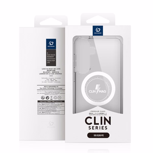 DUX DUCIS case CLIN MAG compatible with MagSafe for SAMSUNG S26 FE transparent