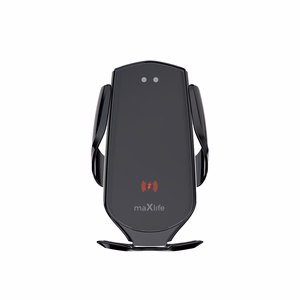 "Maxlife" automobilinis laikiklis oro angai MXCH-08 automatinis su belaidžiu įkrovimu juodas 15W