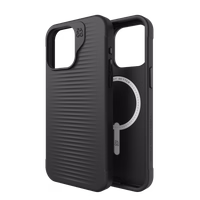 ZAGG Luxe Snap dėklas su MagSafe iPhone 15 Pro Max - juodas