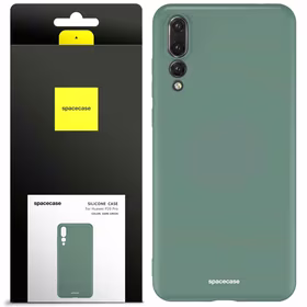 Spacecase silikoninis dėklas Huawei P20 Pro tamsiai žalias