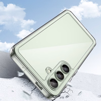 Kosmoso dėklas su gelio rėmu Samsung Galaxy S24 FE - permatomas