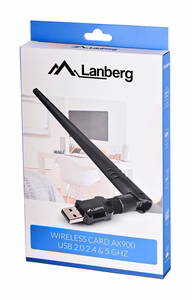Lanberg NC-0900-WIE tinklo plokštė WLAN 600 Mbit/s