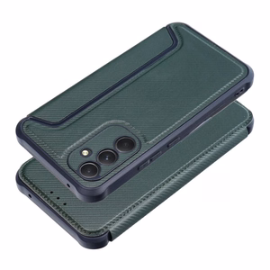 RAZOR knygos tipo dėklas telefonui SAMSUNG A54 5G tamsiai žalias