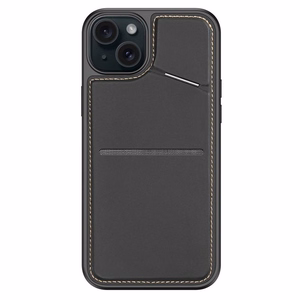 DUX DUCIS dėklas telefonui RAFI II MAG su stovu suderinamas su MagSafe IPHONE 15 Plus juodas