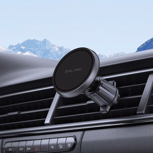 Blavec automobilinis laikiklis BH-23A magnetinis į ventiliacijos groteles (BH23-MAVA) juodas