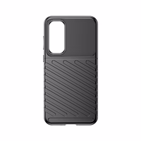 Thunder Case apsauginis dėklas telefonui Samsung Galaxy A35 - juodas