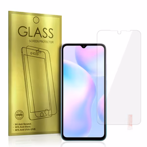 Apsauginis stiklas auksinės spalvos XIAOMI REDMI 9A