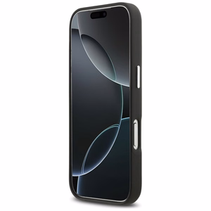BMW Sign visiškai dengiantis metalinis magnetinis dėklas telefonui iPhone 17 Pro - juodas