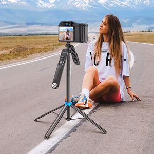 Selfie stick Hoco tripod with wireless remote control K22 black
