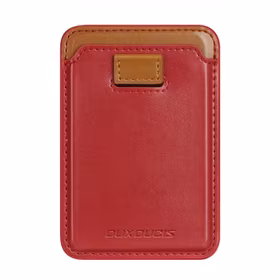 Dux Ducis "Magnetic Wallet" skirta iPhone 12 (iPhone 13 / iPhone 14) raudona