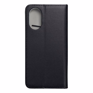 SMART CASE knygos tipo dėklas telefonui OPPO A18 / A38 juodas