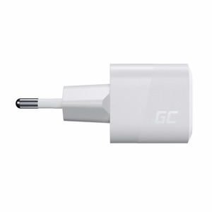 Green Cell PowerGaN 33W PD 3.0 QC 3.0 USB įkroviklis 1× USB-C, baltas
