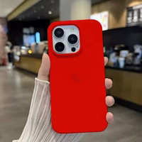 Dėklas "Silicone Plastic Pack" skirtas Apple iPhone 12 raudonas (su įpakavimu)