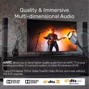 UNITEK C140W HDMI kabelis 5 m HDMI A tipo (standartinis) Juoda