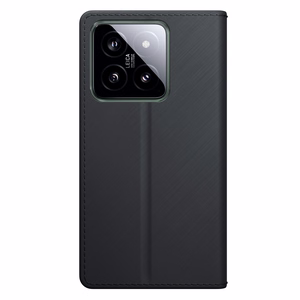 3mk piniginis dėklas telefonui Xiaomi 14 Pro - juodas
