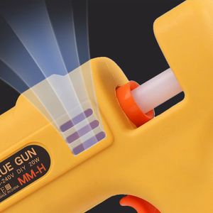 E6178 mini hot glue gun kit, 20 W, 8 mm