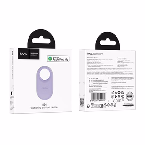Hoco E94 lokatorius, suderinamas su Apple Find My, violetinis
