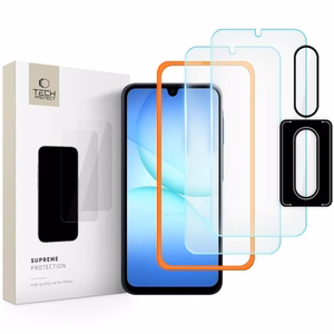 Tech-Protect Supreme Easy 3 komplektai Apsauginis stiklas Samsung Galaxy A17 4G / 5G