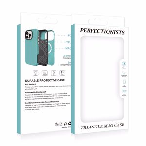 Dėklas Perfectionists Triangle Mag Case Apple iPhone 15 Pro žalias