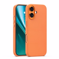Etteri Elegant Mag dėklas for iPhone 16 6,1" oranžinis