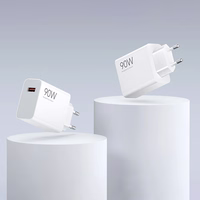 Xiaomi HyperCharge Combo 90W 6.1A USB-A sieninis įkroviklis su USB-C kabeliu - baltas